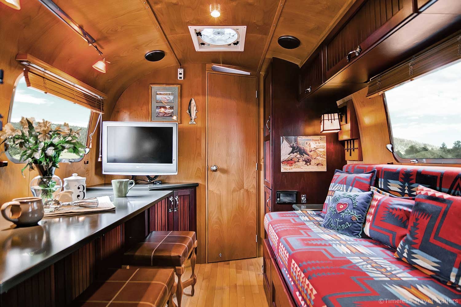 The Stardust Airstream - Custom built by Timeless Travel Trailer