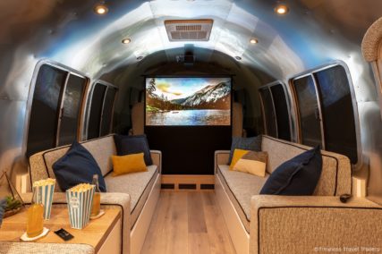 Contemporary City Airstream Motorhome by Timeless Travel Trailers