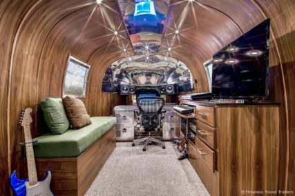 Mobile Record Studio Airstream by Timeless Travel Trailers