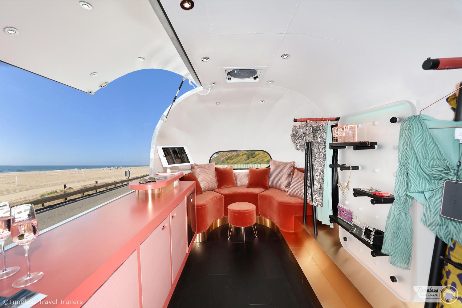 Deux Reines - Mobile Airstream Boutique built by Timeless Travel