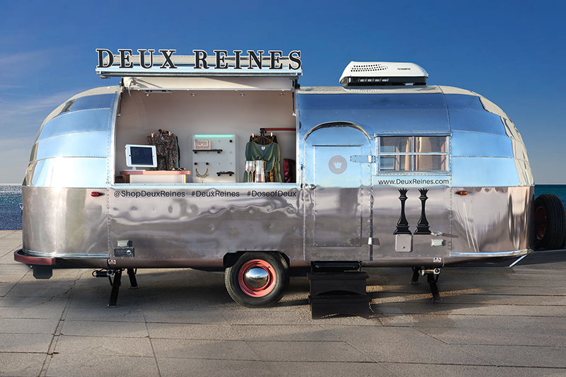Deux Reines - Mobile Airstream Boutique built by Timeless Travel
